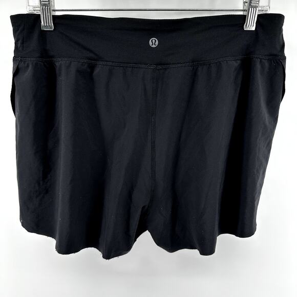 Lululemon Find Your Pace Short 3" Lined Reflective Swift High Rise Black 12 - Picture 4 of 4